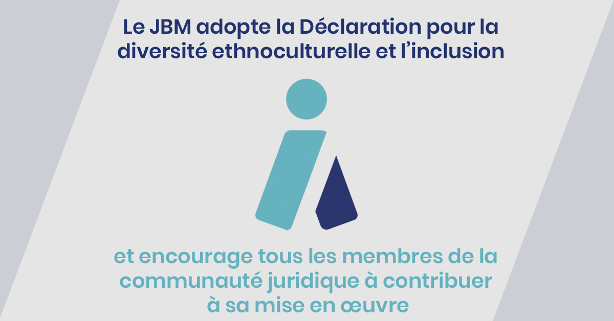 Le JBM Adopte La Déclaration Pour La Diversité Ethnoculturelle Et L ...